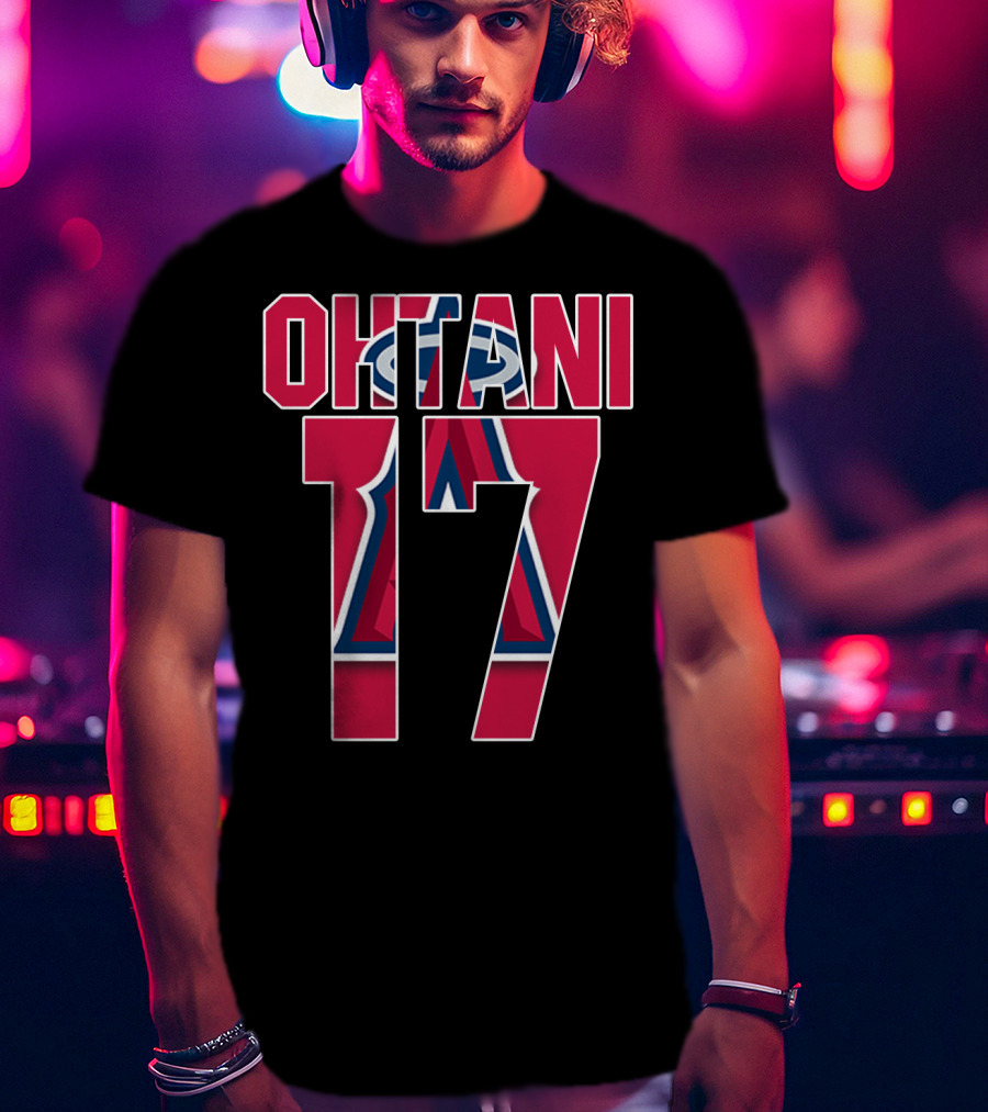 Ohtani 17 Los Angeles Angels Iconic T-Shirt