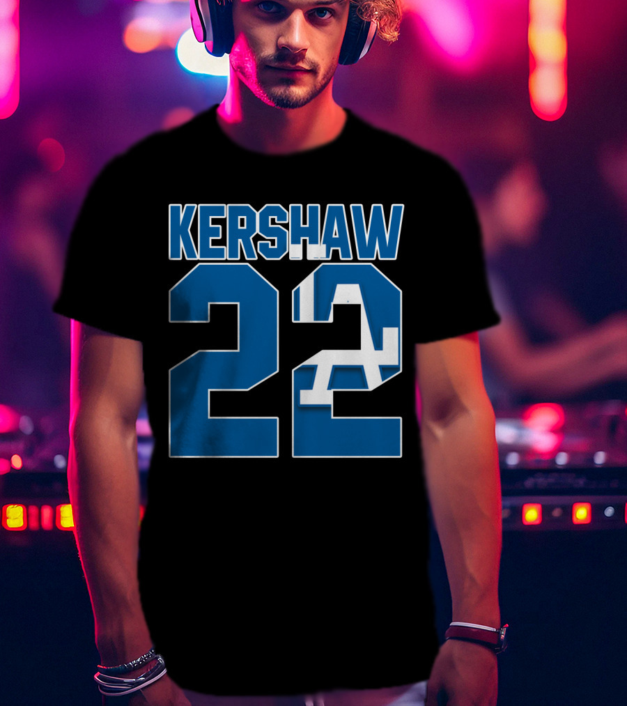 Kershaw 22 Los Angeles Dodgers Clayton Kershaw T-Shirt