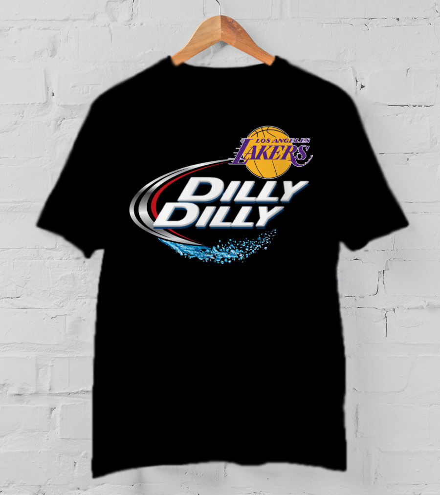 Los Angeles Lakers Dilly Dilly Fan Celebration Basketball T-Shirt