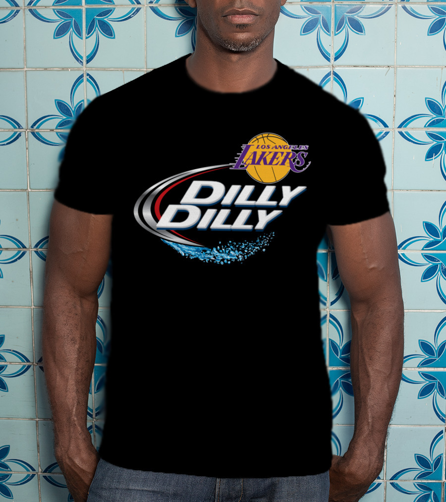 Los Angeles Lakers Dilly Dilly Fan Celebration Basketball T-Shirt