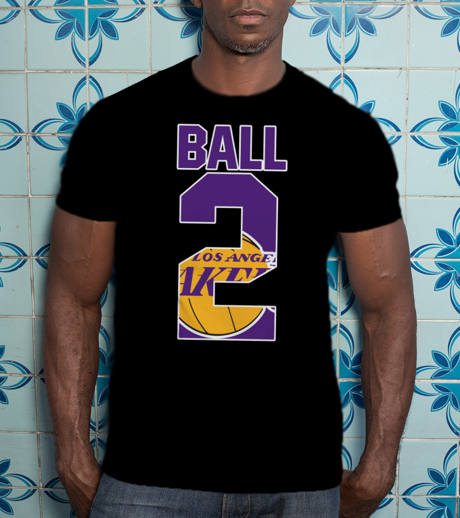 Los Angeles Lakers Lonzo Ball 2 T-Shirt