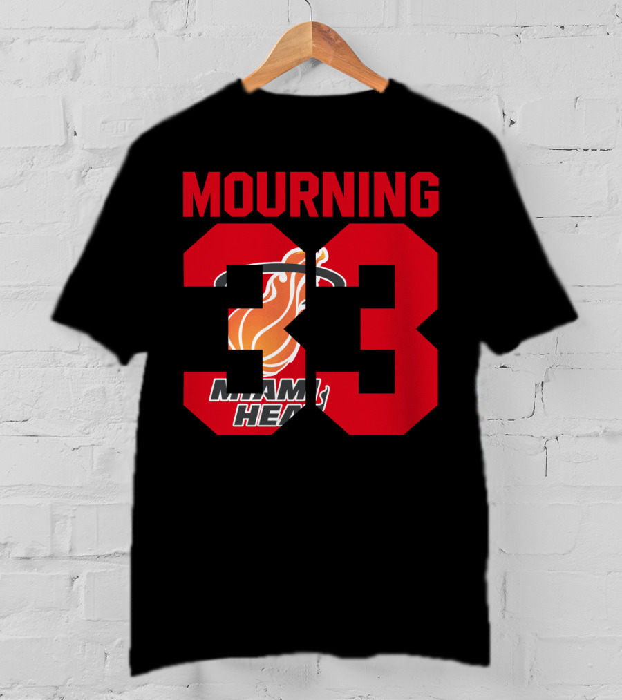 Mourning 33 Miami Heat T-Shirt