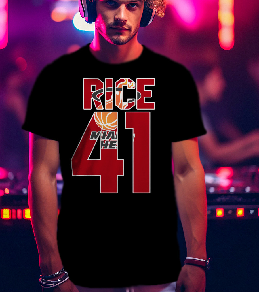 Glen Rice 41 Miami Heat Basketball Fan Essential T-Shirt