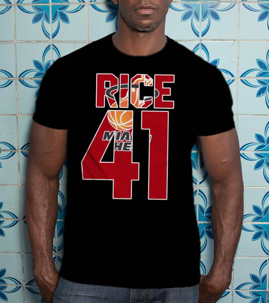 Glen Rice 41 Miami Heat Basketball Fan Essential T-Shirt