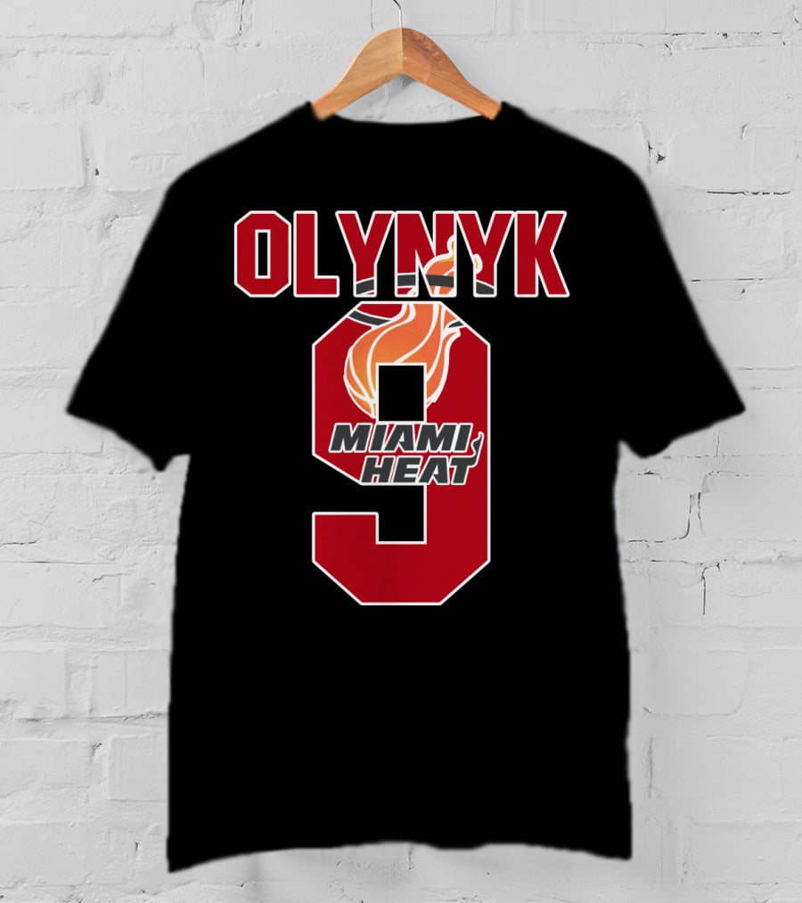 Olynyk 9 Miami Heat T-Shirt
