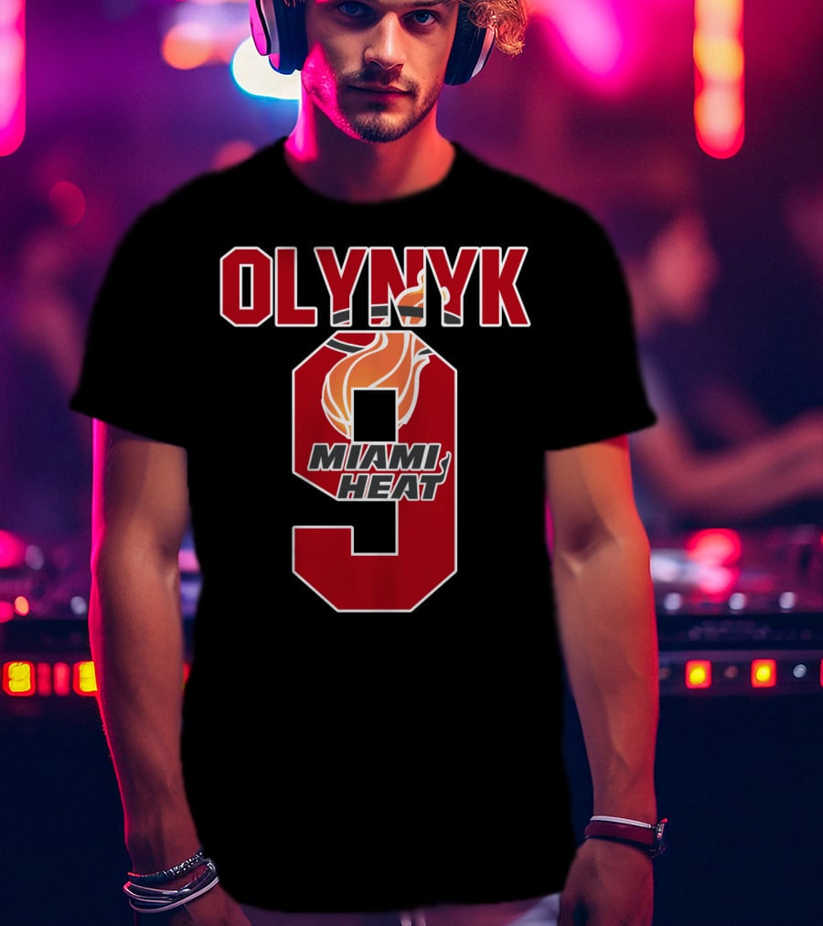 Olynyk 9 Miami Heat T-Shirt