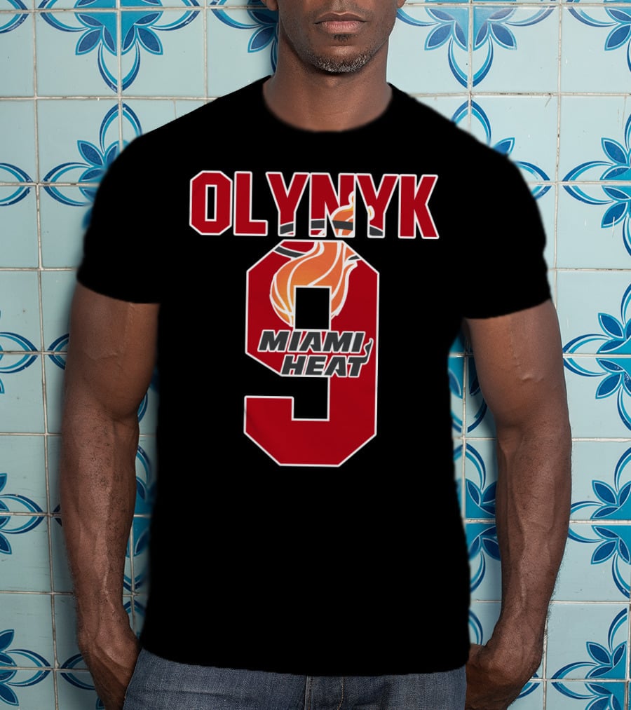 Olynyk 9 Miami Heat T-Shirt
