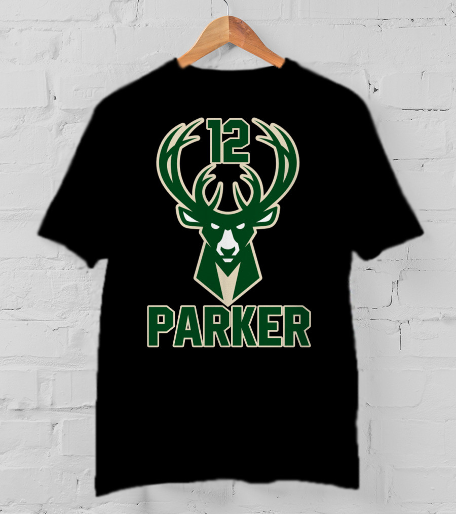 Milwaukee Bucks #12 Jabari Parker T-Shirt