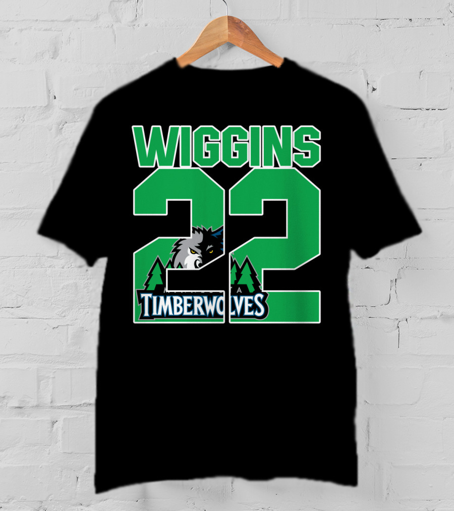 Wiggins 22 Minnesota Timberwolves T-Shirt