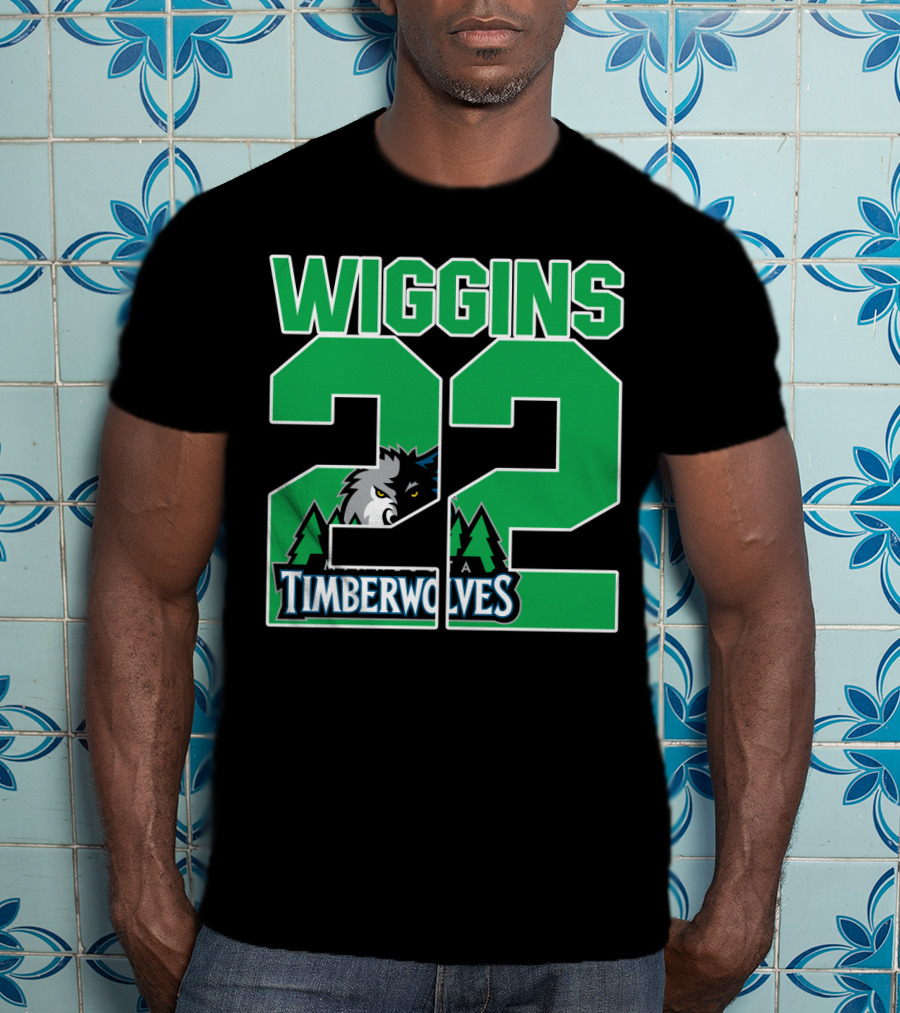 Wiggins 22 Minnesota Timberwolves T-Shirt