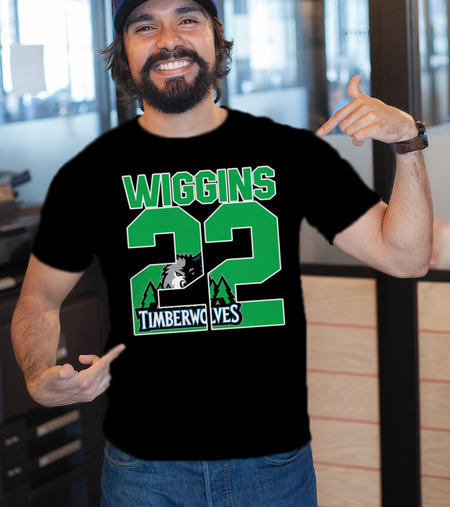 Wiggins 22 Minnesota Timberwolves T-Shirt