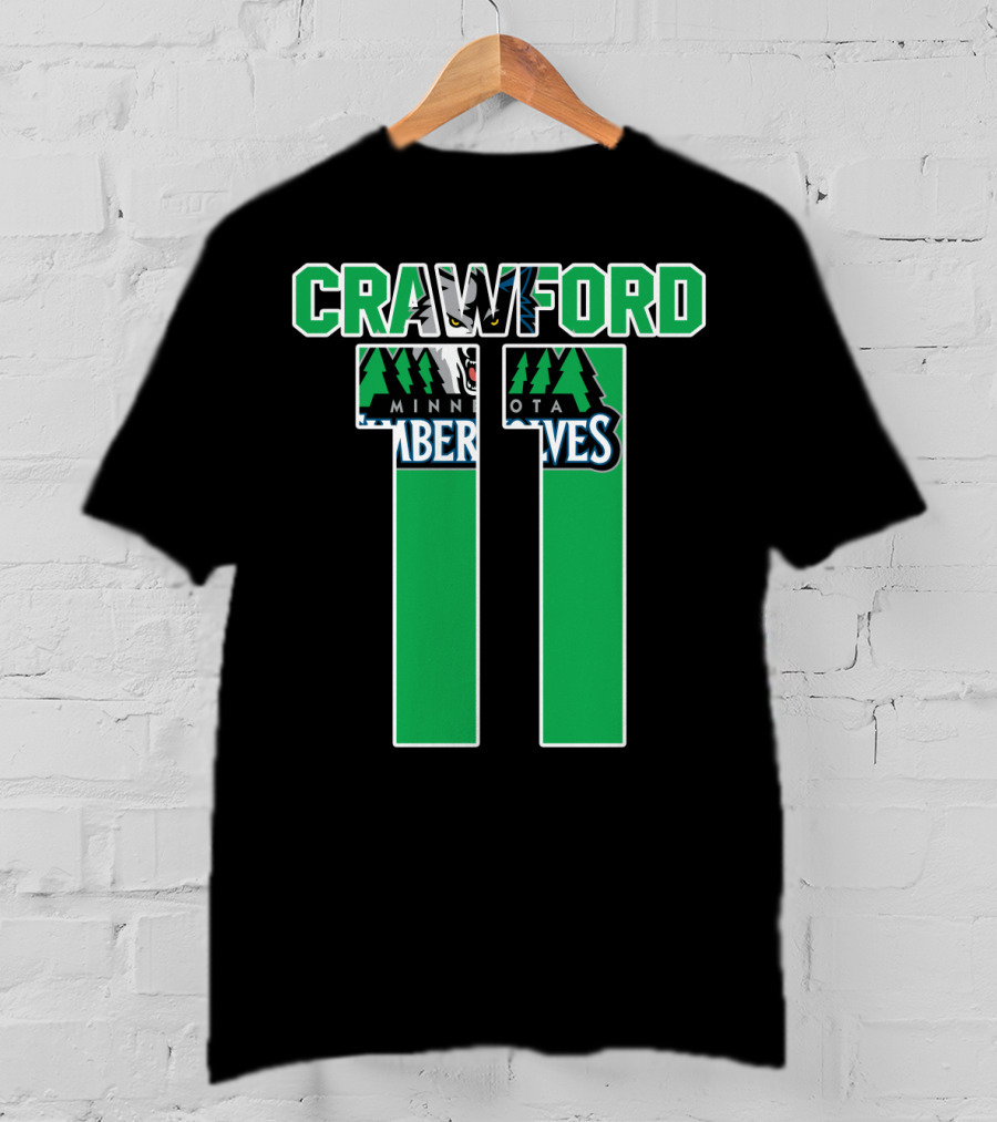 Crawford 11 Minnesota Timberwolves T-Shirt