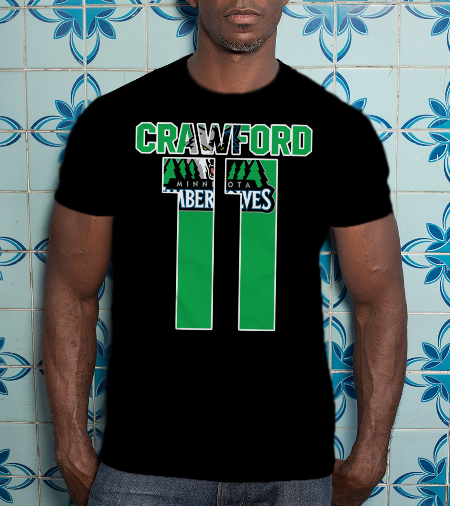 Crawford 11 Minnesota Timberwolves T-Shirt