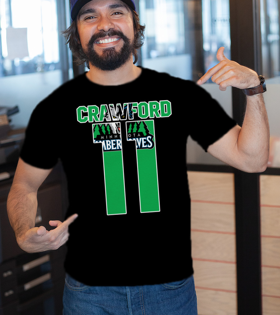 Crawford 11 Minnesota Timberwolves T-Shirt