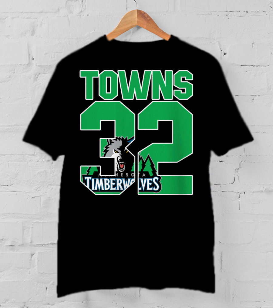 Minnesota Timberwolves Karl Anthony Towns T-Shirt