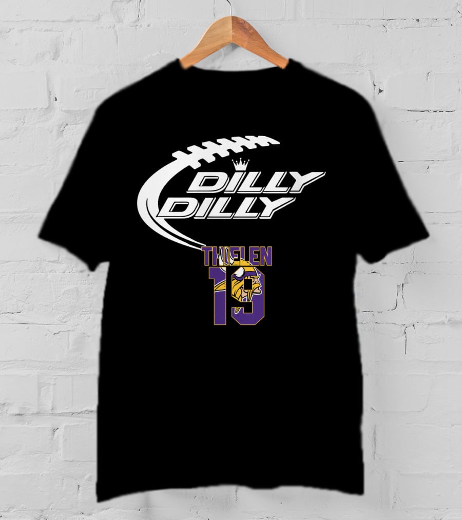 Dilly Dilly Minnesota Vikings Adam Thielen 19 Football T-Shirt