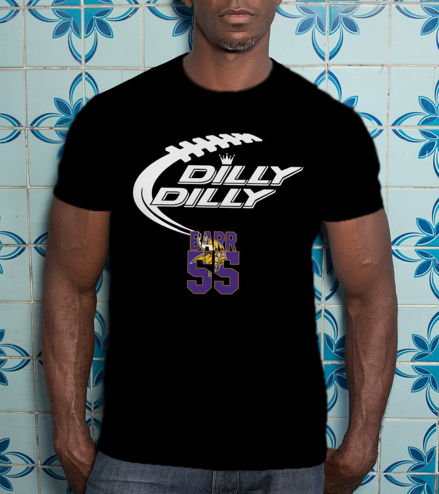 Minnesota Vikings Dilly Dilly Anthony Barr 55 Football T-Shirt