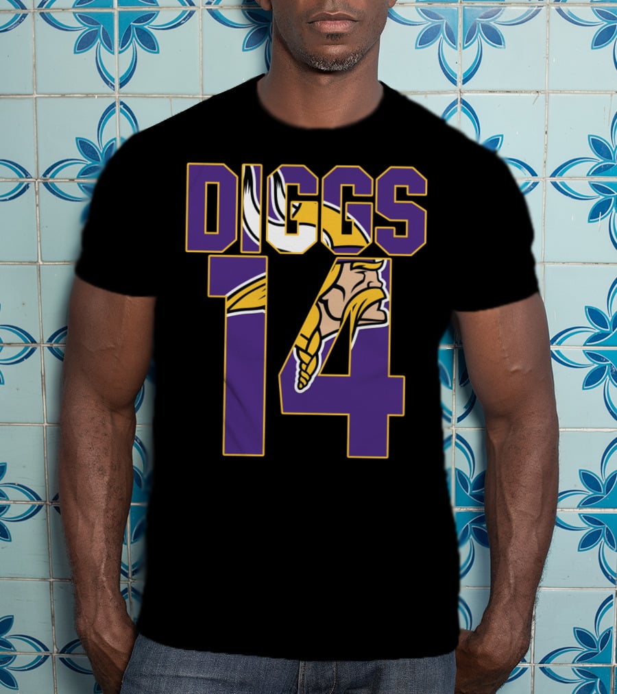 Minnesota Vikings Stefon Diggs 14 Jersey T-Shirt