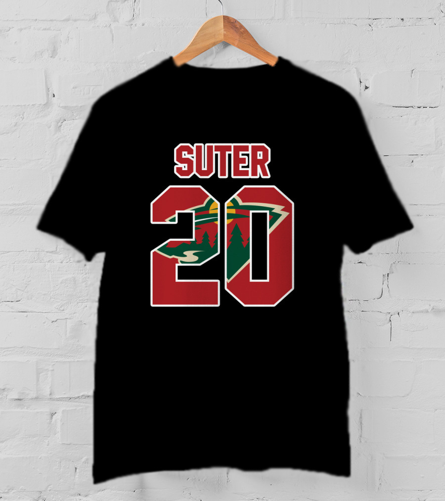 Minnesota Wild Suter 20 NHL Player Jersey T-Shirt