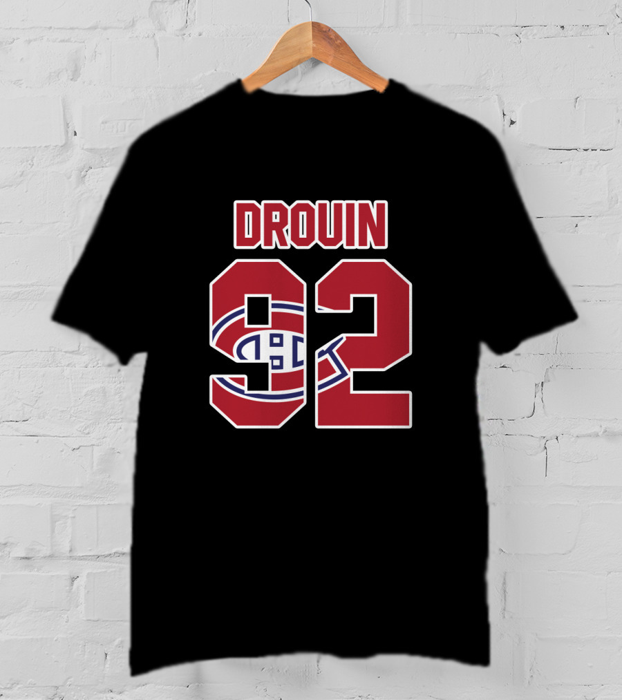 Montreal Canadiens Jonathan Drouin 92 NHL T-Shirt