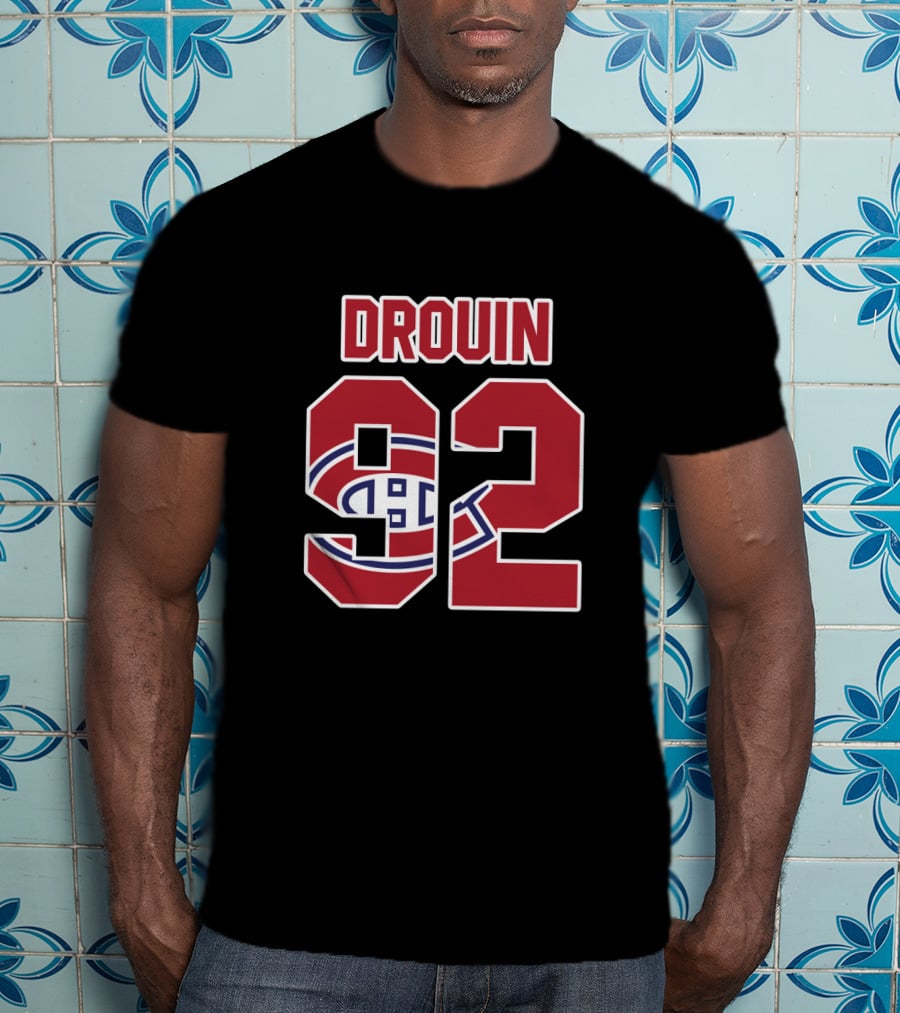 Montreal Canadiens Jonathan Drouin 92 NHL T-Shirt