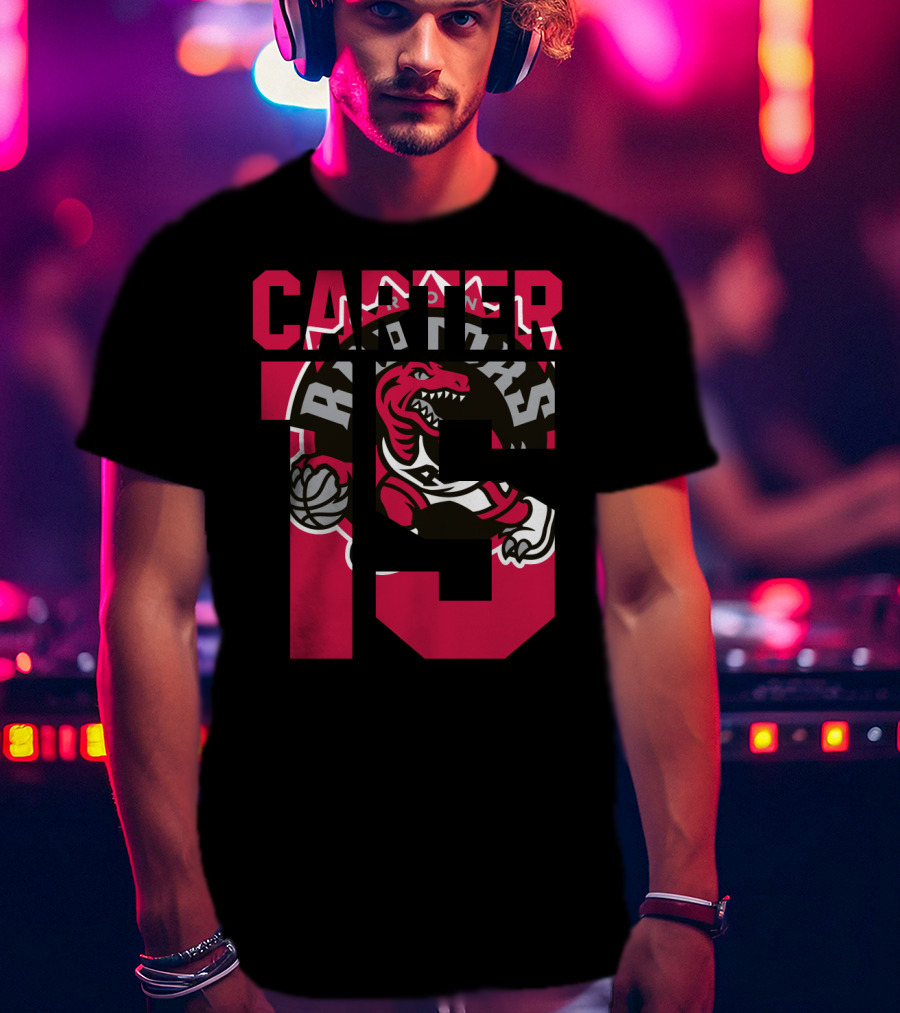 Carter 15 Toronto Raptors Nba T-Shirt Retro Ness Vince T-Shirt
