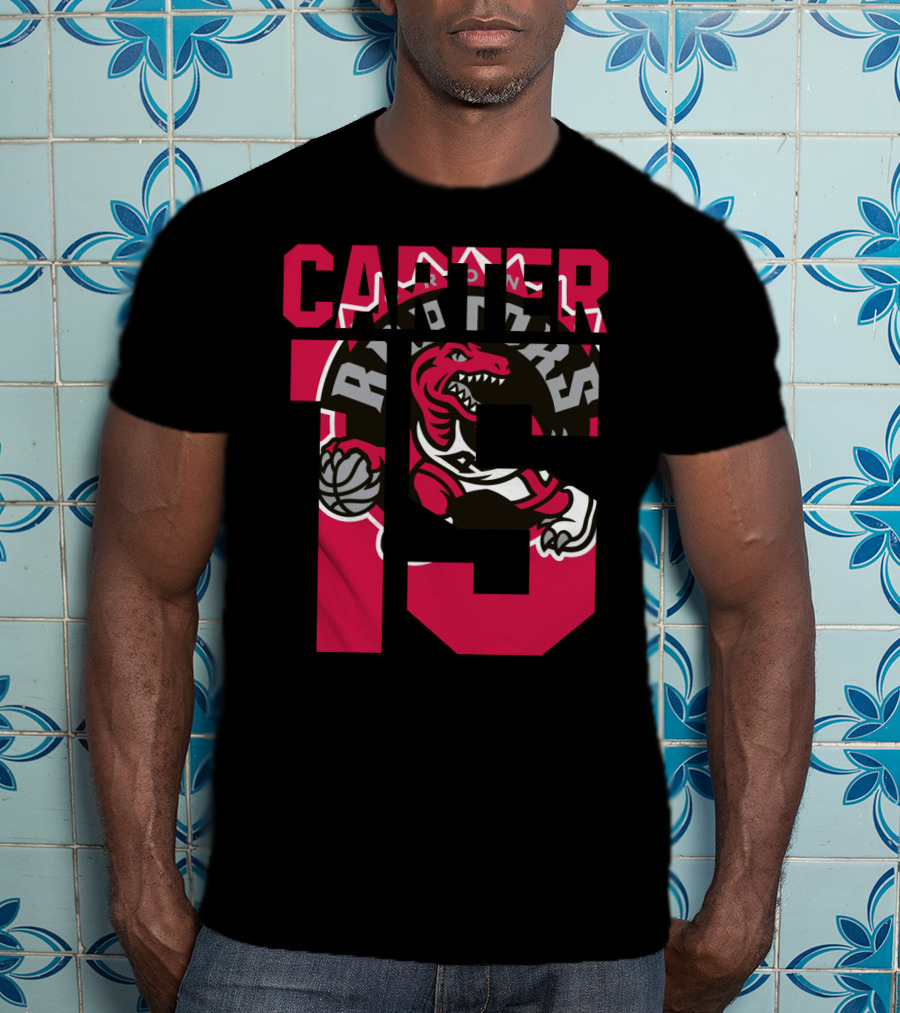 Carter 15 Toronto Raptors Nba T-Shirt Retro Ness Vince T-Shirt