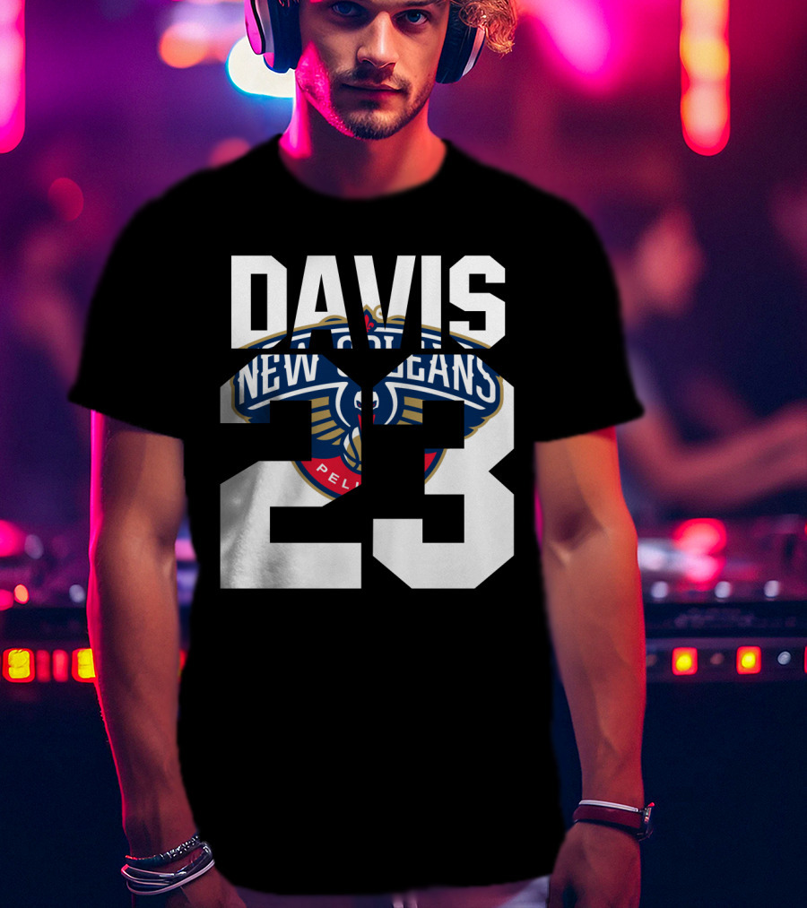 New Orleans Pelicans Anthony Davis 23 Nba T-Shirt