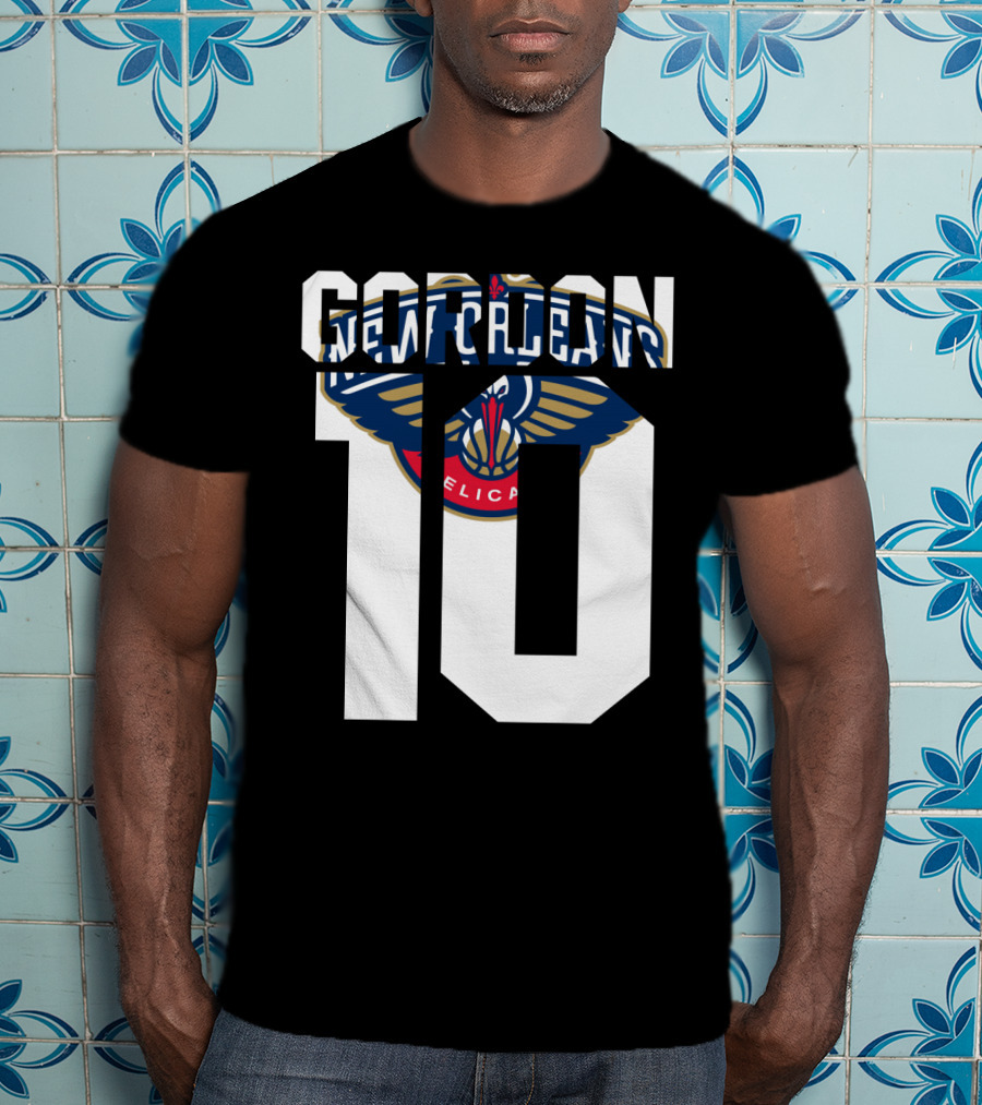 New Orleans Pelicans Eric Gordon 10 Nba Basketball T-Shirt