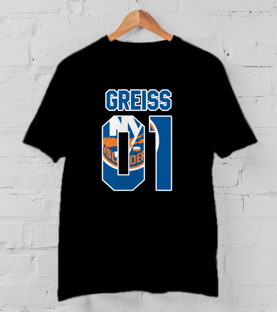 New York Islanders Greiss 01 NHL Hockey Team T-Shirt