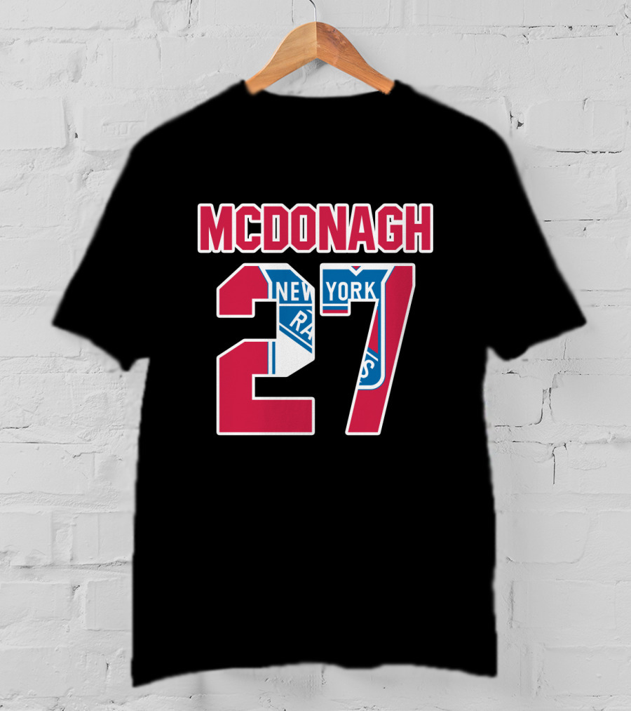 McDonagh 27 New York Rangers NHL T-Shirt