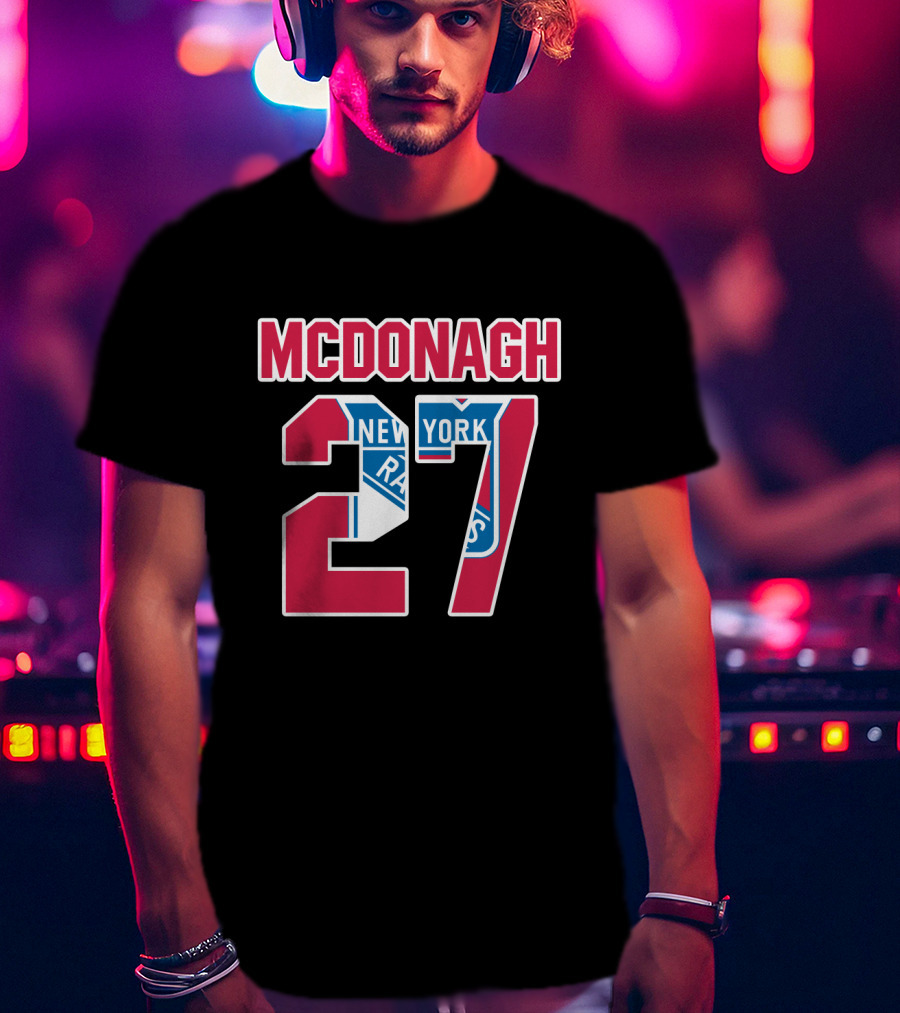 McDonagh 27 New York Rangers NHL T-Shirt