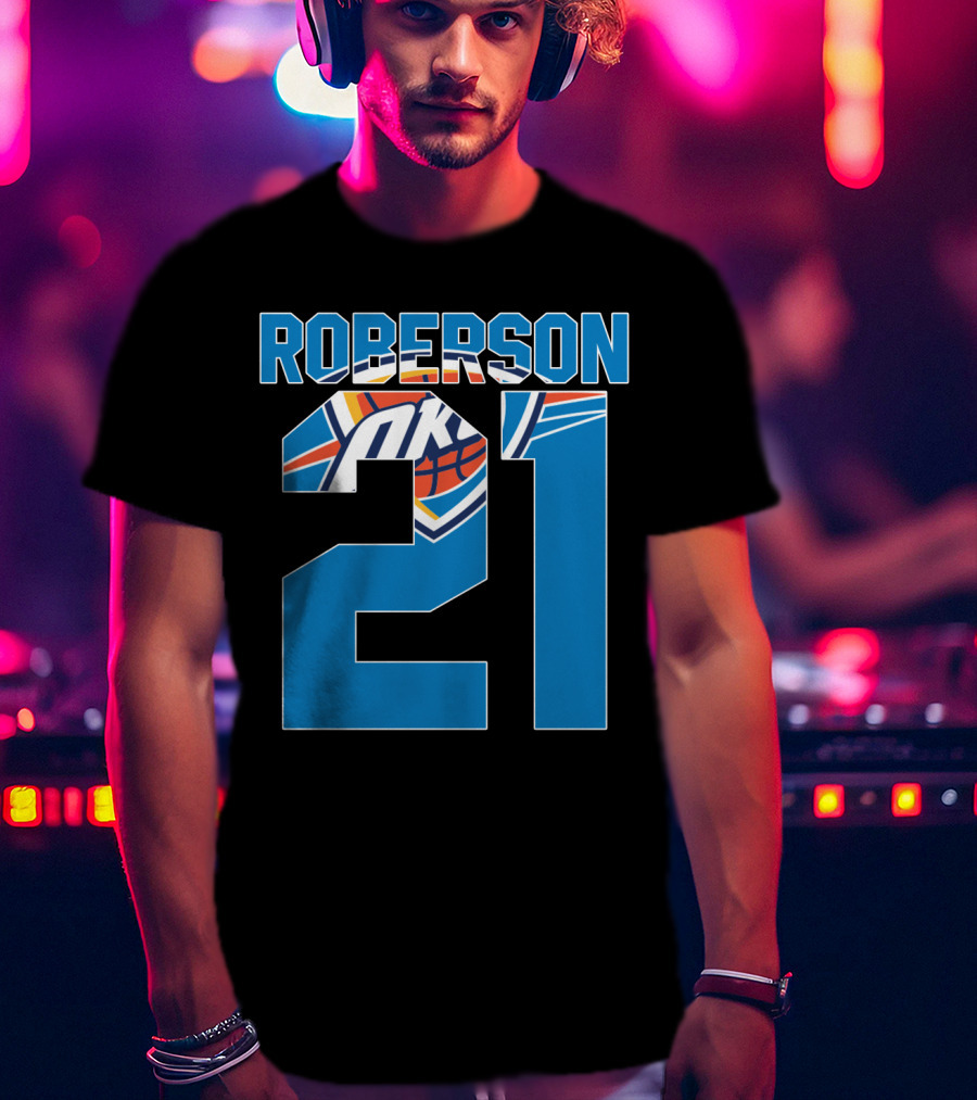 Oklahoma City Thunder Roberson 21 Nba T-Shirt