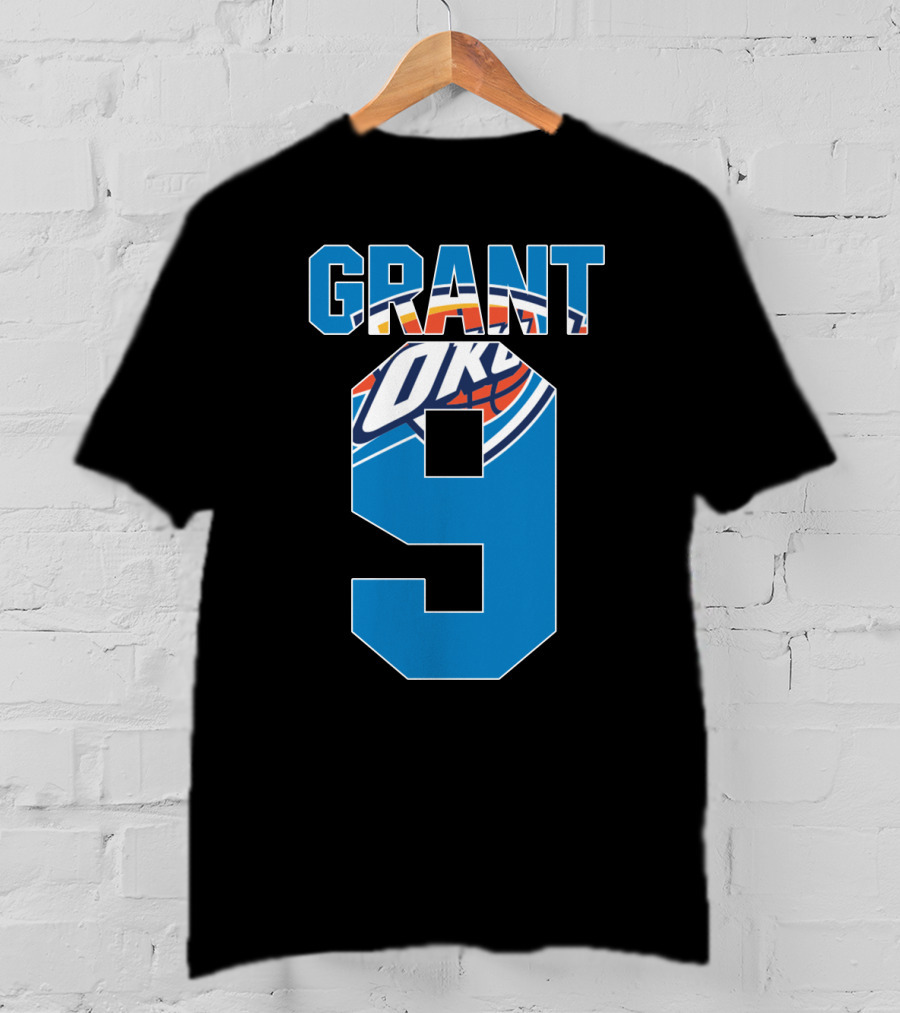 Oklahoma City Thunder Jerami Grant 9 Nba T-Shirt