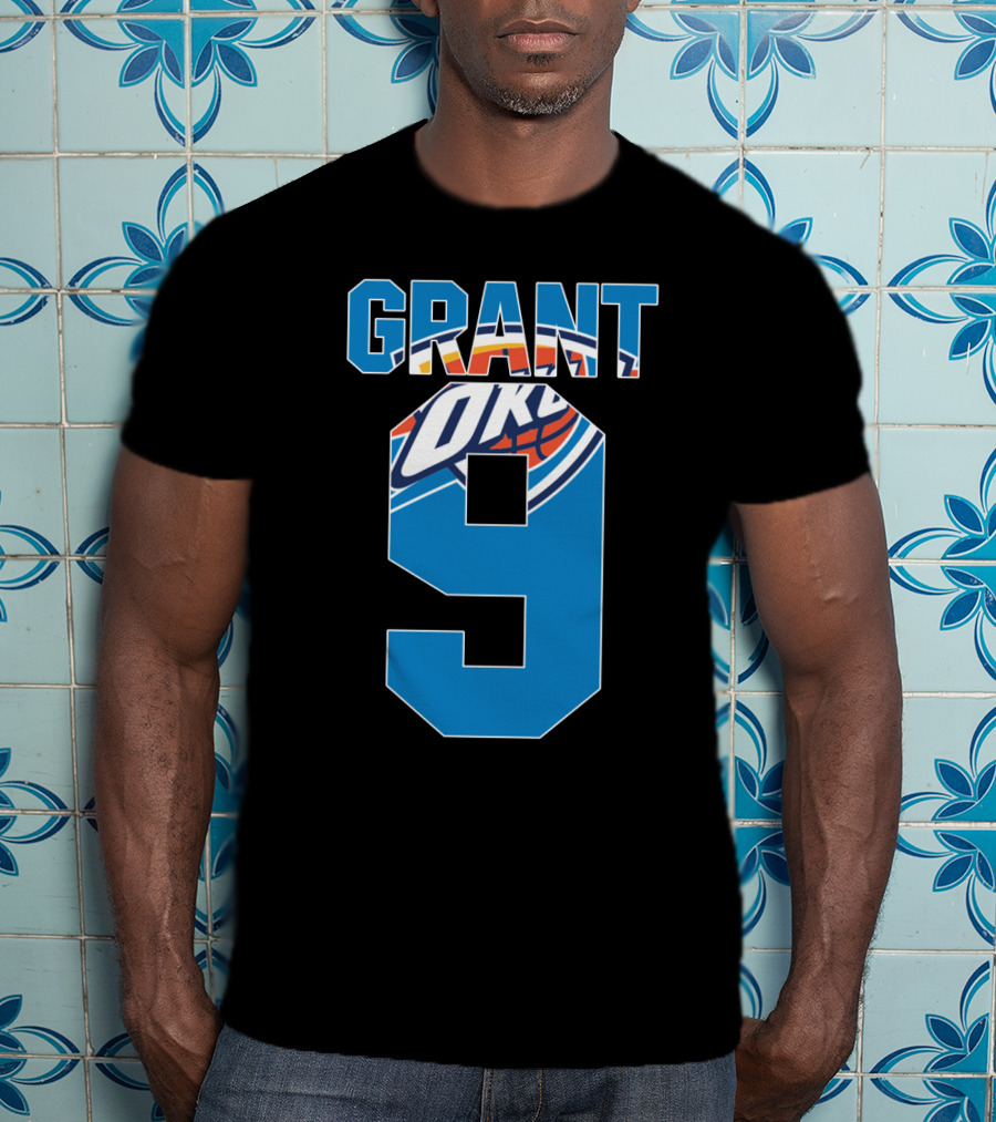 Oklahoma City Thunder Jerami Grant 9 Nba T-Shirt