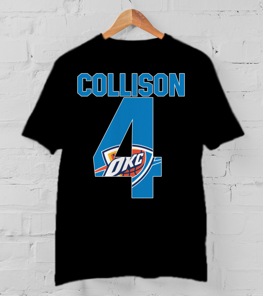 Collison 4 Okc Thunder Nba T-Shirt