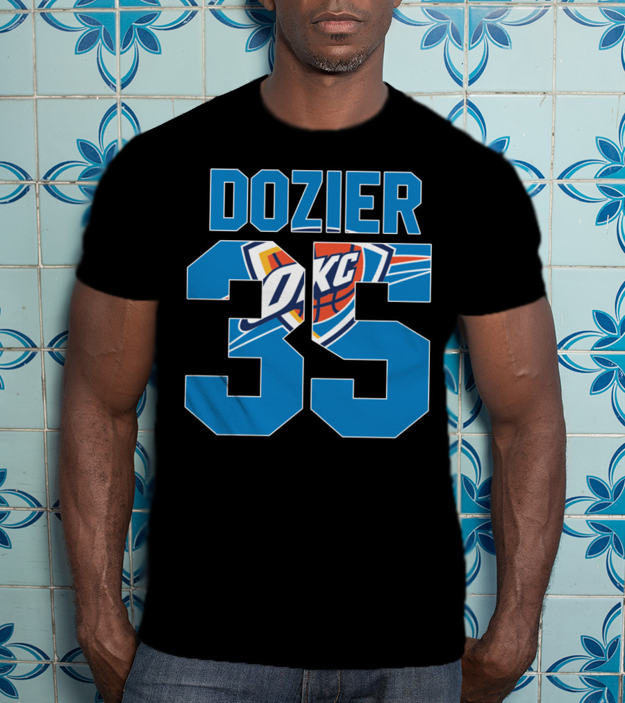 Oklahoma City Thunder Dozier 35 Nba T-Shirt