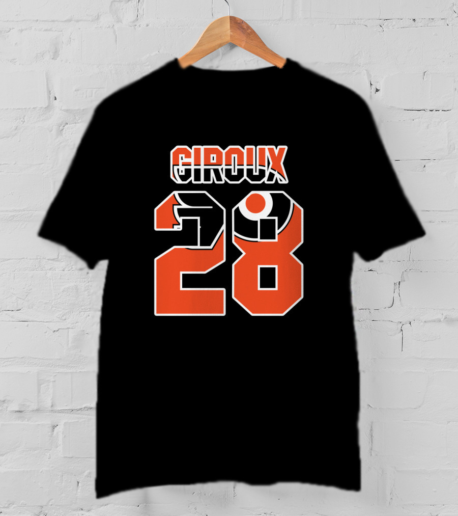 Philadelphia Flyers Claude Giroux 28 NHL T-Shirt