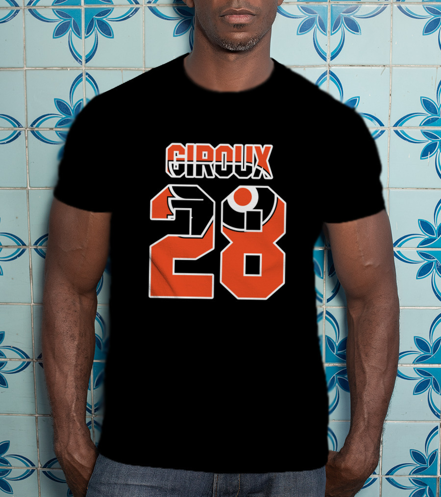 Philadelphia Flyers Claude Giroux 28 NHL T-Shirt
