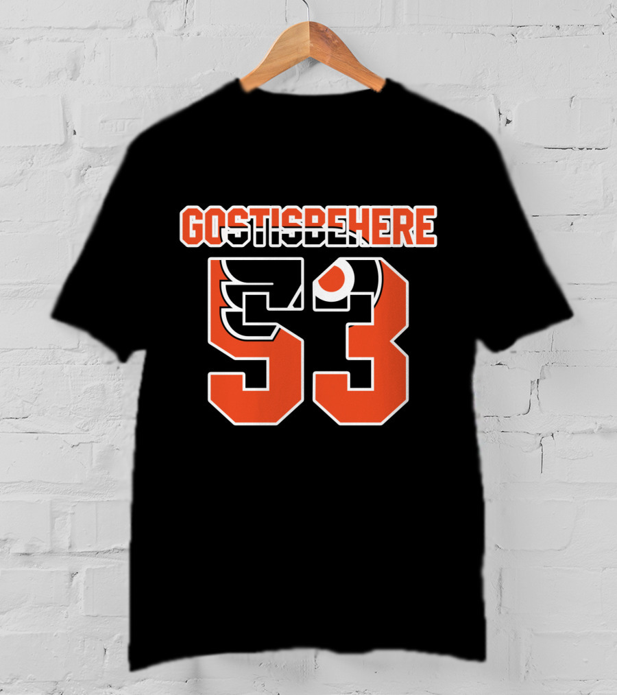 Philadelphia Flyers Gostisbehere 53 NHL T-Shirt