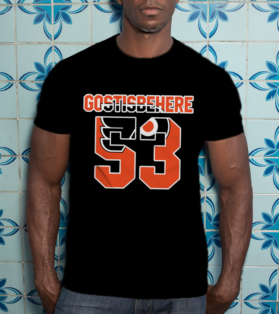 Philadelphia Flyers Gostisbehere 53 NHL T-Shirt