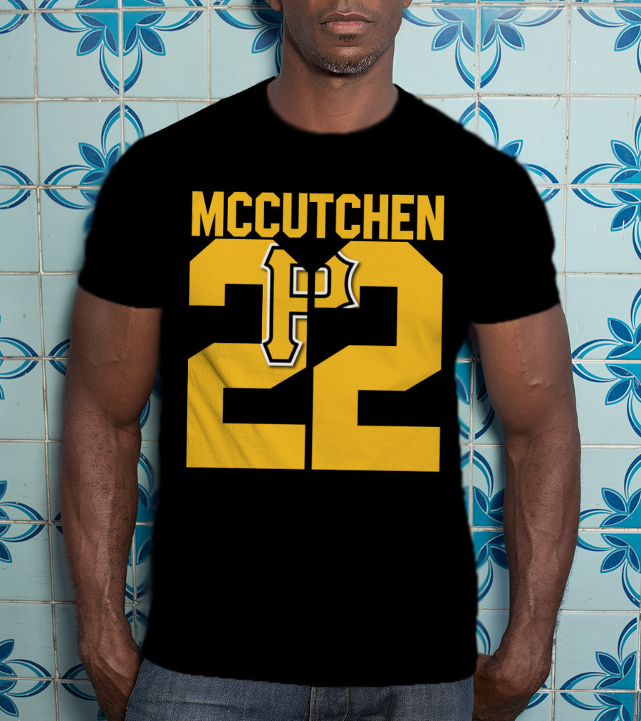 Pittsburgh Pirates Andrew McCutchen 22 Jersey Team Spirit T-Shirt