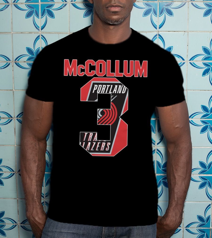 Portland Trail Blazers Mccollum 3 Nba T-Shirt