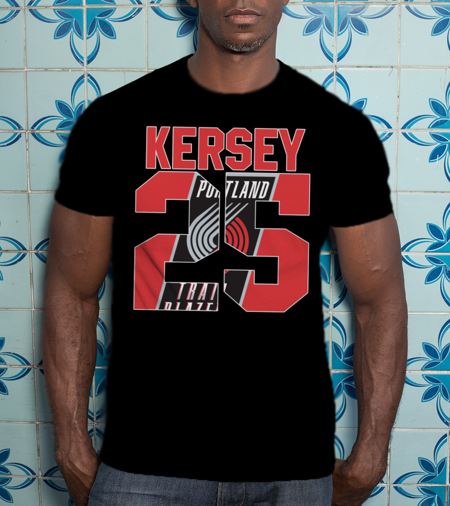 Portland Trail Blazers Kersey 25 Nba Jersey T-Shirt
