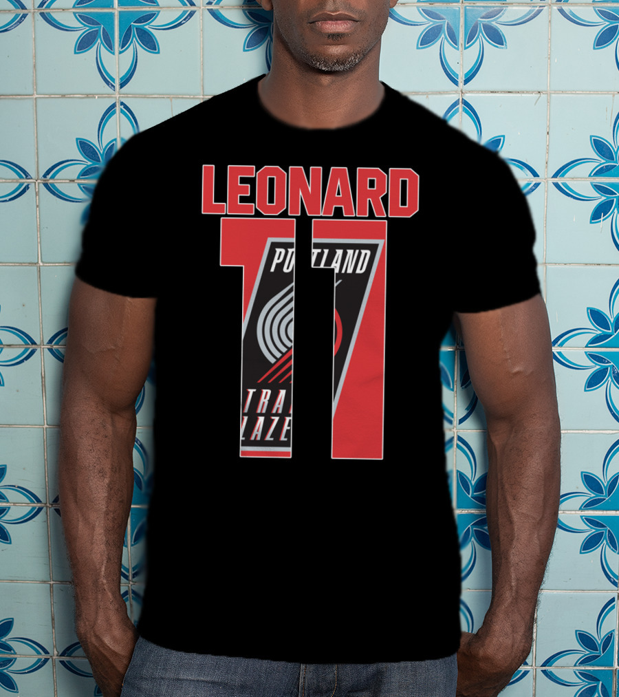 Leonard 11 Portland Trail Blazers Nba T-Shirt
