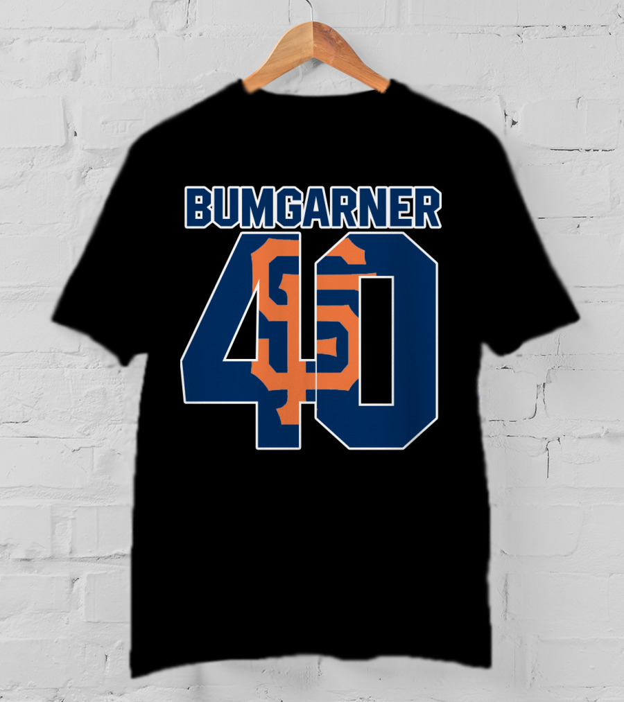 San Francisco Giants Bumgarner 40 Jersey T-Shirt