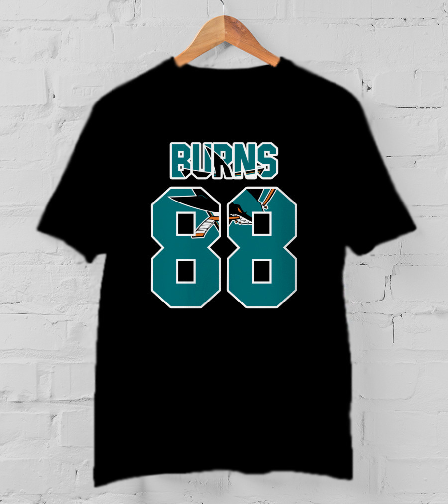 San Jose Sharks Brent Burns 88 Hockey NHL T-Shirt