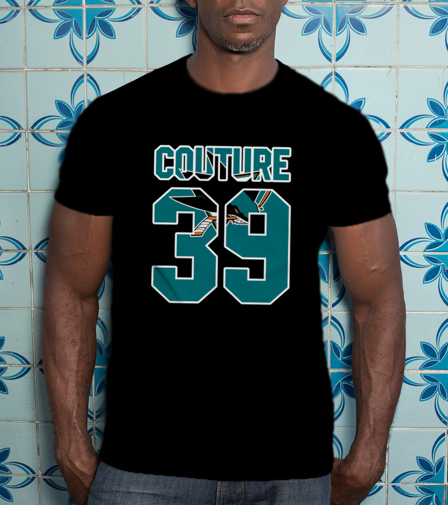 San Jose Sharks Couture 39 NHL Hockey T-Shirt