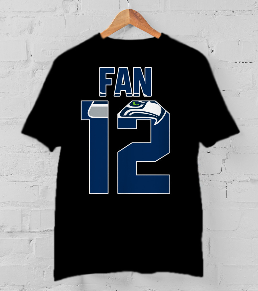 Seattle Seahawks Fan 12 Jersey T-Shirt