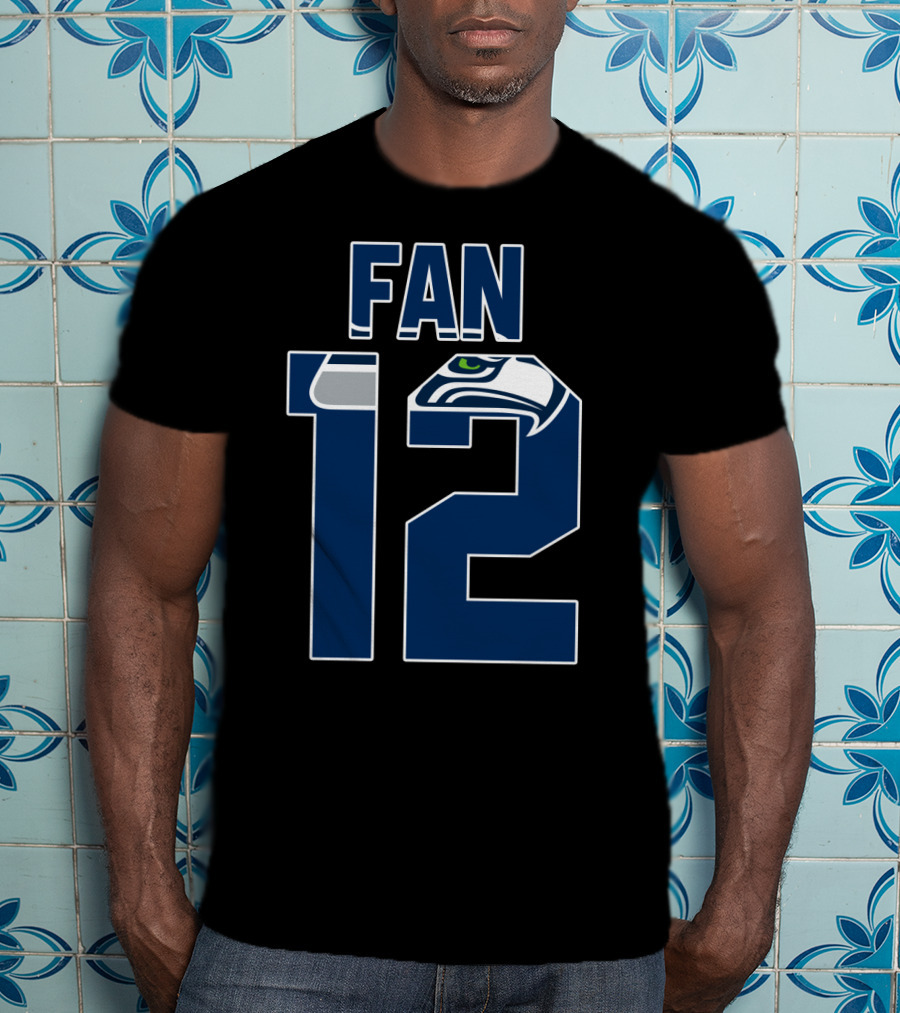 Seattle Seahawks Fan 12 Jersey T-Shirt